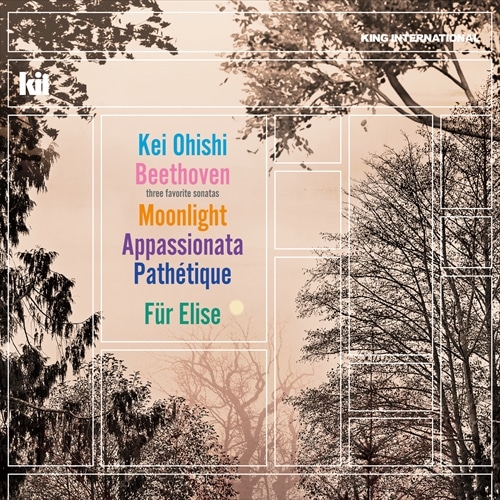 x[g[F : sAmE\i^14ԁuvA8ԁuߜƁvA23ԁuMv{G[[̂߂ / Ό[ (Beethoven : Piano Sonatas No.14,8,23 + F?r Elise / Kei Ohishi) [CD] [vX] [{сEt]